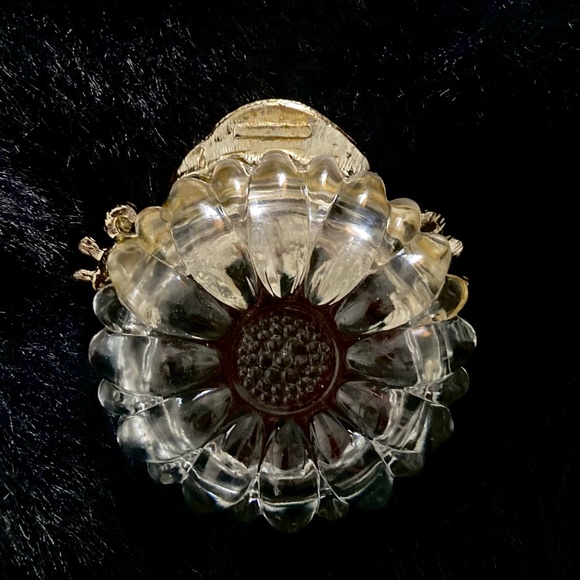 Vintage 70’s Disneyland Mickey Mouse Crystal Ashtray Trinket Dish - Picture 2 of 5